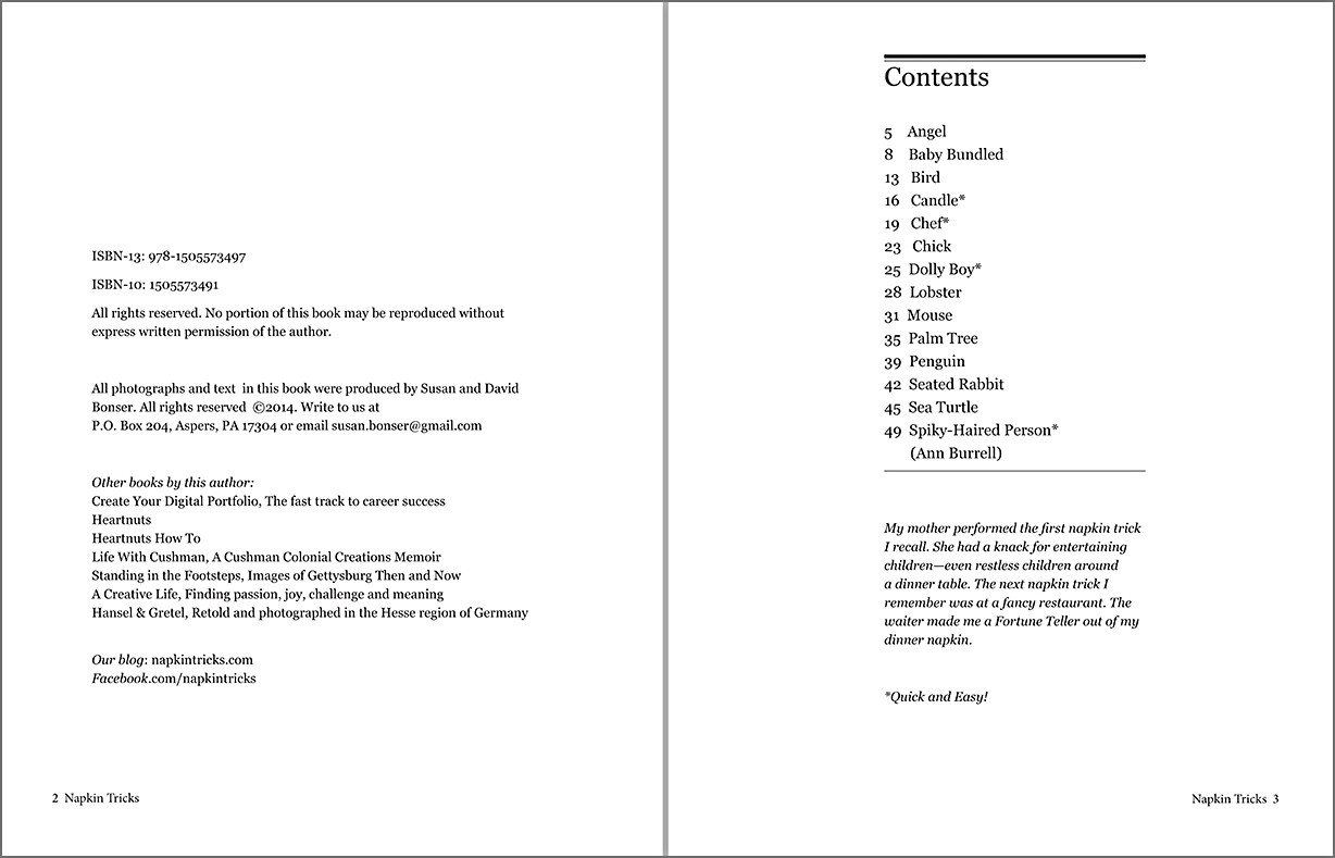 Sample pages